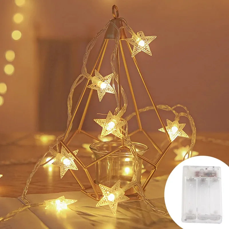 Star Fairy Lights | Garland Bulb String Lights