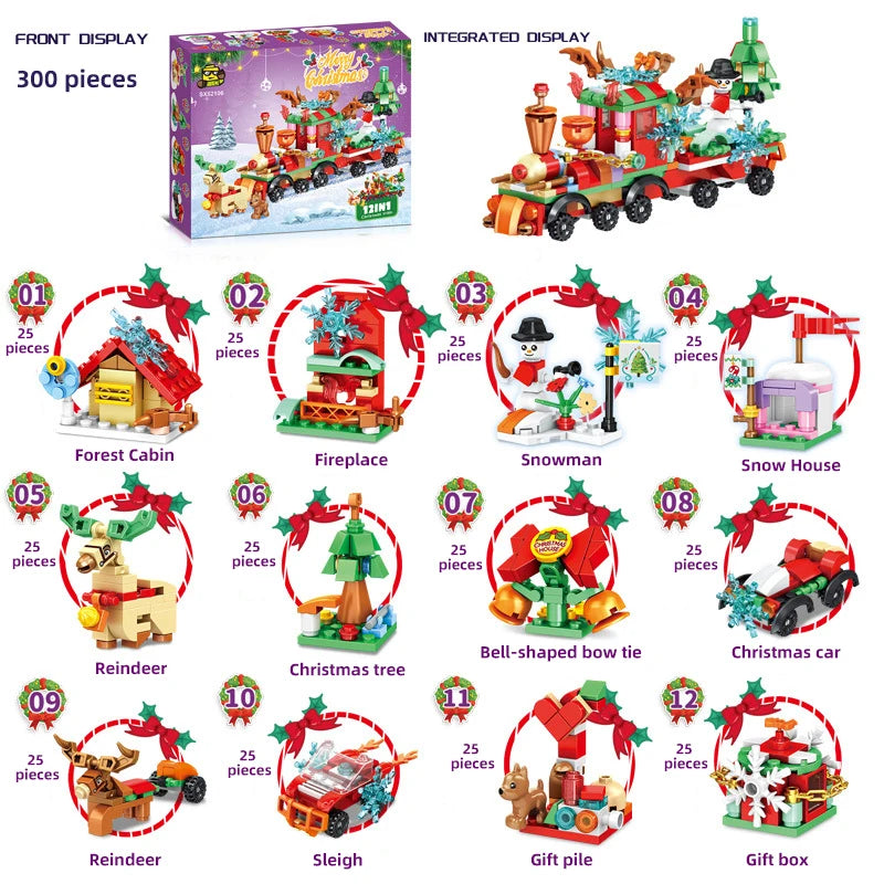 Micro Building Block Christmas Series | Kids Toys