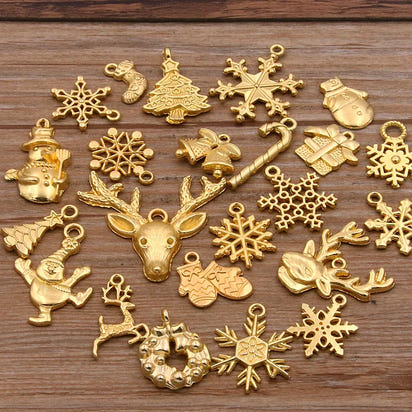 Christmas Drop Oil Charms  | High Quality