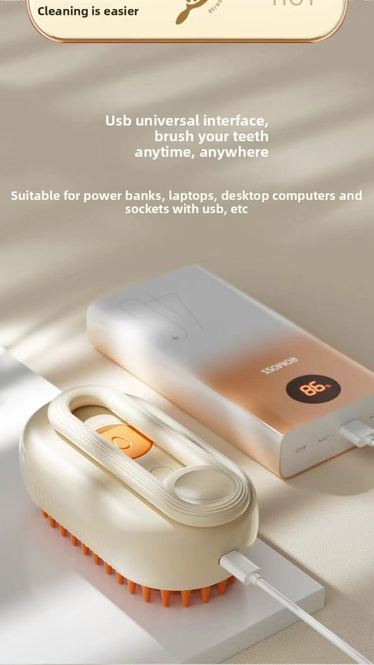 New Cross-Border Pet Spray Massage Comb Cat Comb to Remove Floating Hair Without Bathing Cleaning