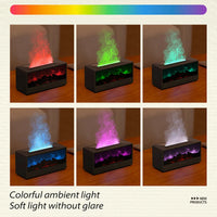 Simulated Fireplace Aroma Diffuser | Air Humidifier