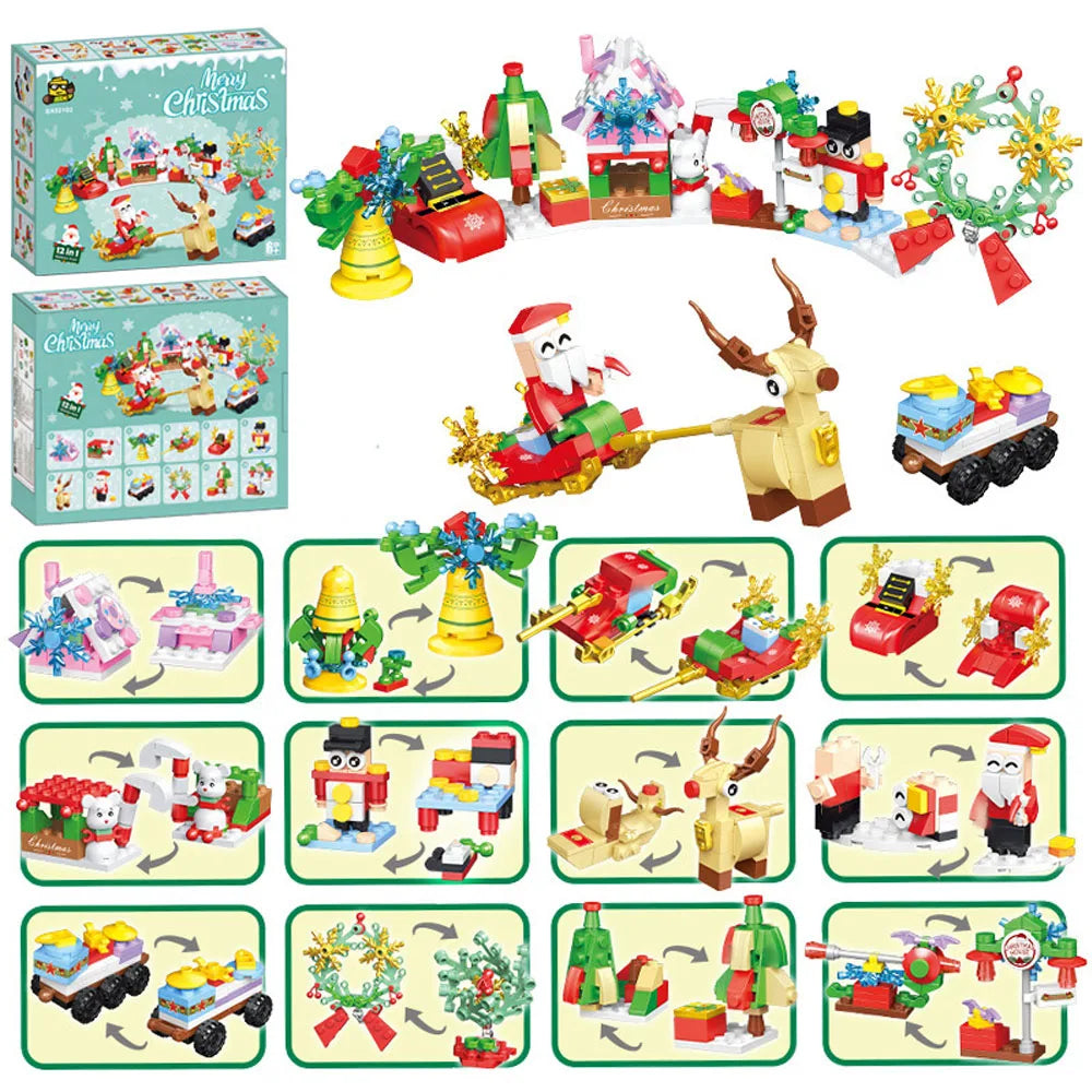 Micro Building Block Christmas Series | Kids Toys