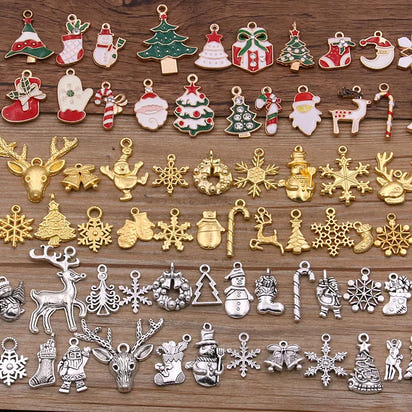 Christmas Drop Oil Charms  | High Quality