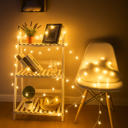 Star Fairy Lights | Garland Bulb String Lights