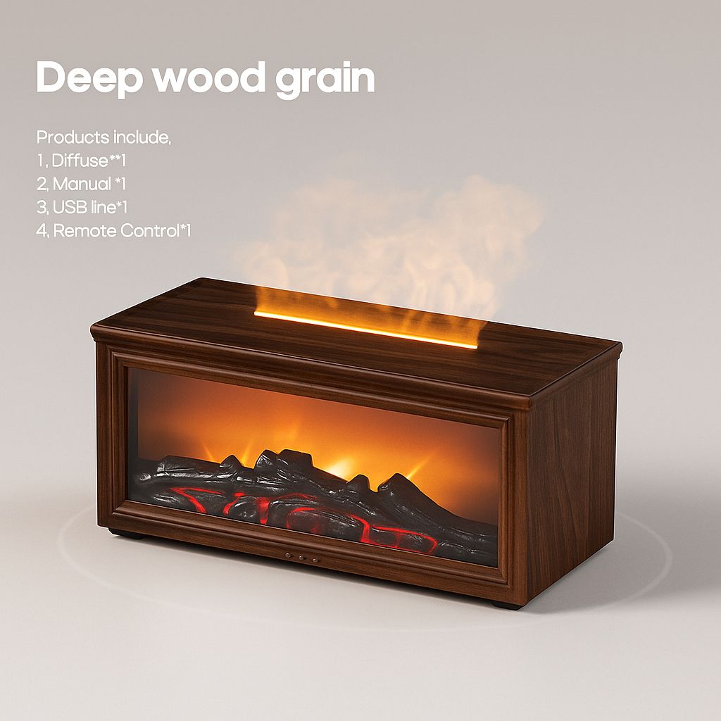 Cozy Fireplace Aroma Diffuser