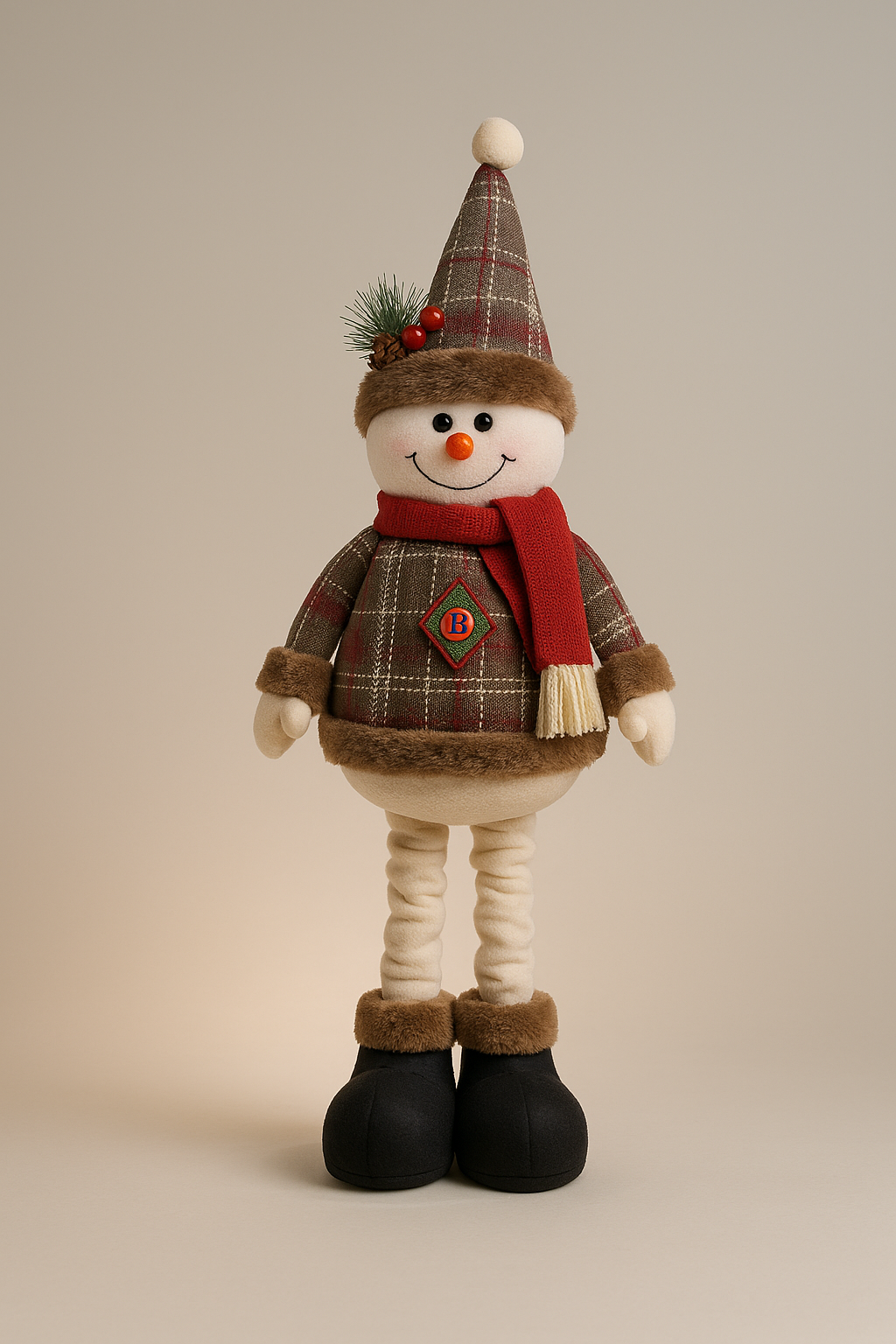 Santa Doll Decoration 2025 – Merry Christmas & New Year Ornament