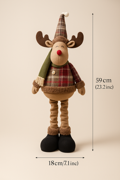 Santa Doll Decoration 2025 – Merry Christmas & New Year Ornament