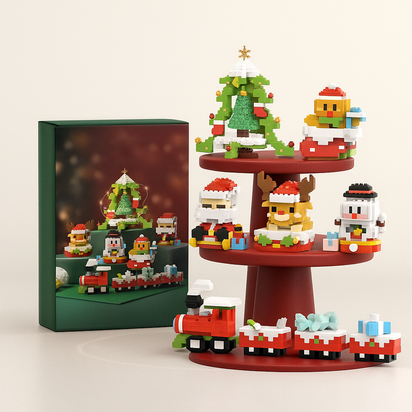 Micro Building Block Christmas Series | Kids Toys