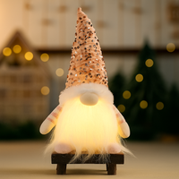Glowing Gnome Dwarf Doll - Holiday Edition