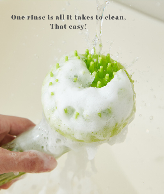 Pet massage and bathing brush