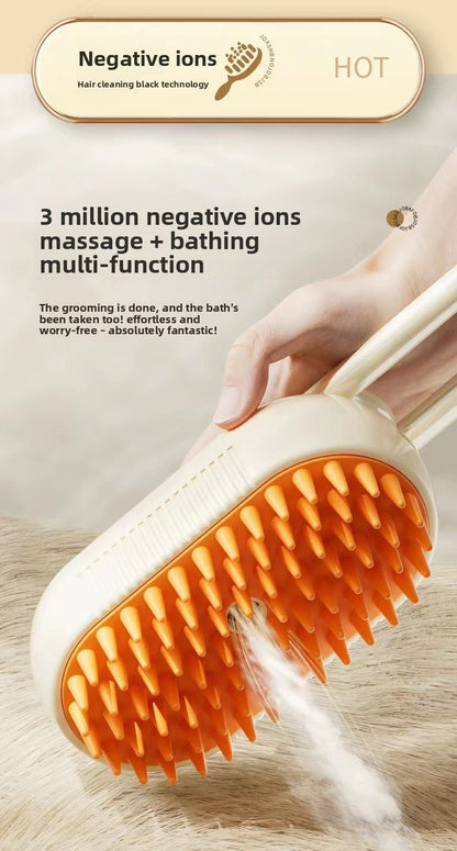 New Cross-Border Pet Spray Massage Comb Cat Comb to Remove Floating Hair Without Bathing Cleaning
