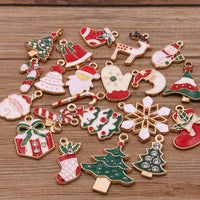 Christmas Drop Oil Charms  | High Quality