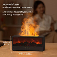 Simulated Fireplace Aroma Diffuser | Air Humidifier