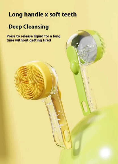 Pet massage and bathing brush