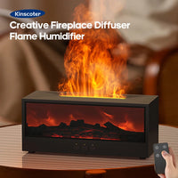 Simulated Fireplace Aroma Diffuser | Air Humidifier