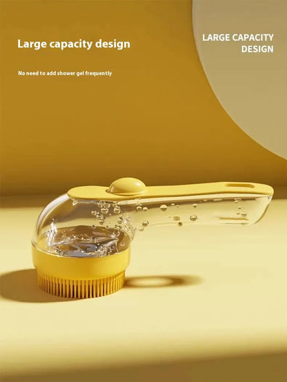 Pet massage and bathing brush