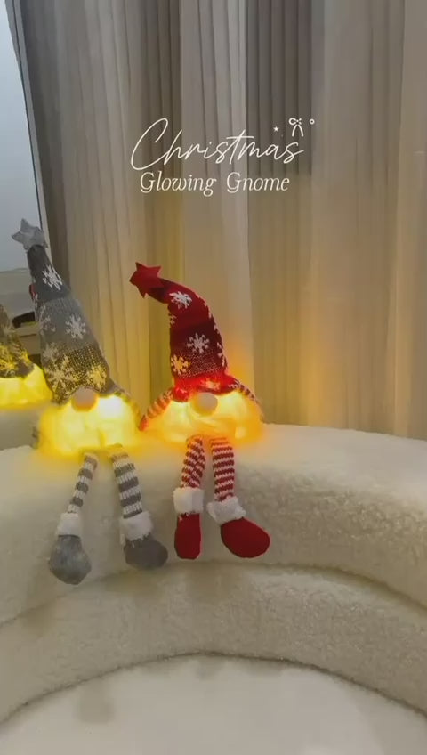 Glowing Gnome Dwarf Doll - Holiday Edition video